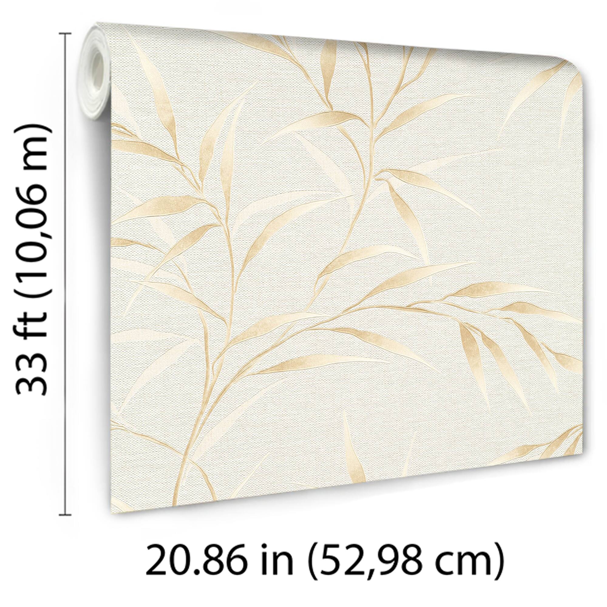 Designs Direct Yamato Leaves Wallpaper